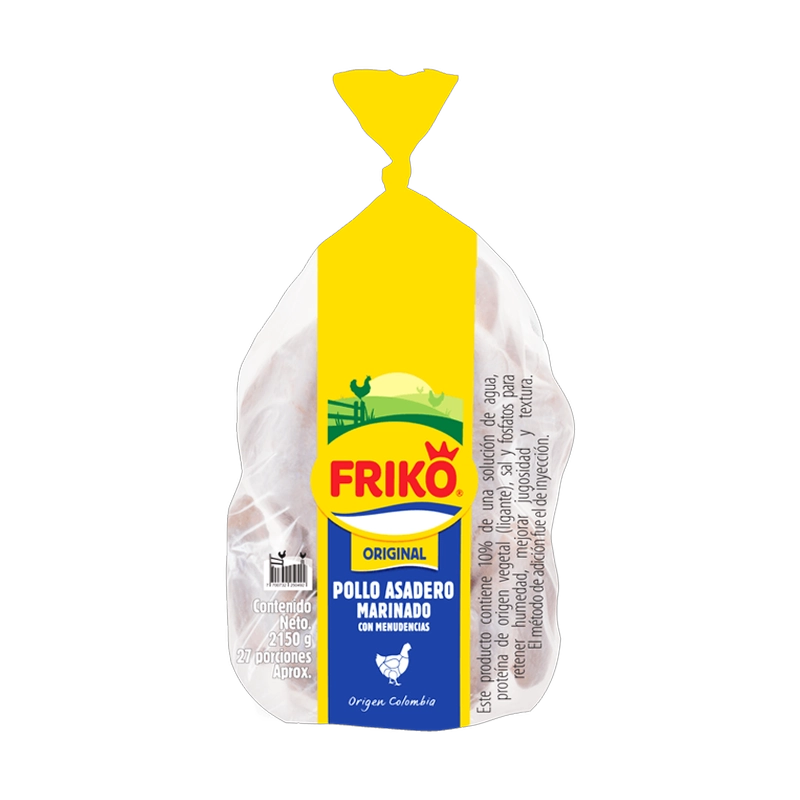 POLLO CON VISECERAS BOLSA FRIKO X UND